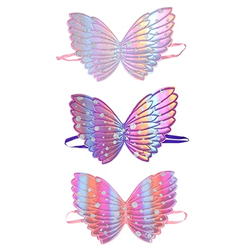 JOINPAYA 3stücke Teiliges Mädchen Flügel Kostüm Zubehör Bunte Flügel Für Halloween Und Mottopartys Leicht Tragbar Und Auffällig Dekorativ JOINPAYA 3stücke Teiliges Mädchen Flügel Kostüm Zubehör Bunte Flügel Für Halloween Und Mottopartys Leicht Tragbar Und Auffällig Dekorativ von JOINPAYA