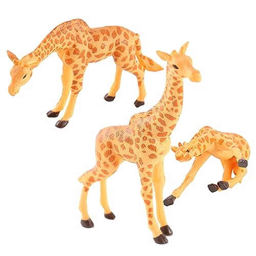 JOINPAYA 3 Stück Giraffenverzierung Tierfigur Kleine Giraffenfiguren Mini-Bonsai-Figuren-Ornament Kleine Figuren Giraffenstatue Aus Harz Tiere Tierische Verzierungen Miniaturfiguren PVC JOINPAYA 3 Stück Giraffenverzierung Tierfigur Kleine Giraffenfiguren Mini-Bonsai-Figuren-Ornament Kleine Figuren Giraffenstatue Aus Harz Tiere Tierische Verzierungen Miniaturfiguren PVC von JOINPAYA