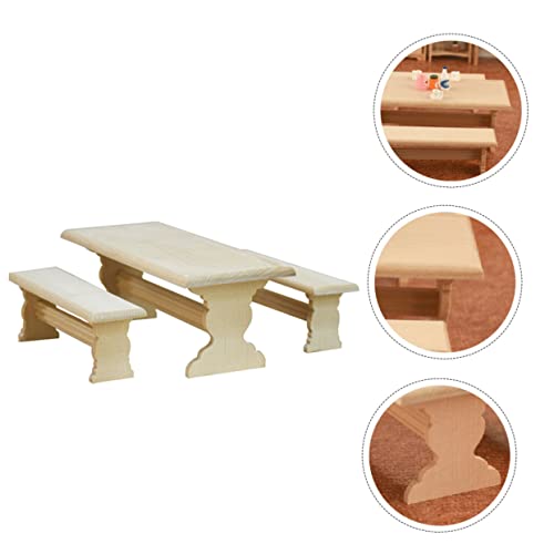 JOINPAYA 3 Stück Mini-Hausverzierung für spielzeuge für Dollhouse zubehör Toys for Children Toys Decor Mini-Möbelspielzeug Zierstuhl Miniaturmöbel hölzern Beige JOINPAYA 3 Stück Mini-Hausverzierung für spielzeuge für Dollhouse zubehör Toys for Children Toys Decor Mini-Möbelspielzeug Zierstuhl Miniaturmöbel hölzern Beige von JOINPAYA