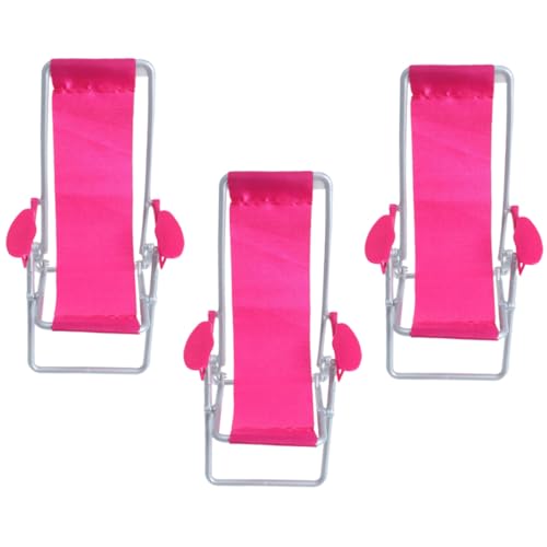 JOINPAYA 3 Stück Mini-freizeitstuhl Strand Miniatur Im Freien Möbel Deck Für Falten Klappstuhl Liegestuhl Mini-hausstuhlmodell Mini-hausverzierung Mini-Stuhl Rosy Abs JOINPAYA 3 Stück Mini-freizeitstuhl Strand Miniatur Im Freien Möbel Deck Für Falten Klappstuhl Liegestuhl Mini-hausstuhlmodell Mini-hausverzierung Mini-Stuhl Rosy Abs von JOINPAYA