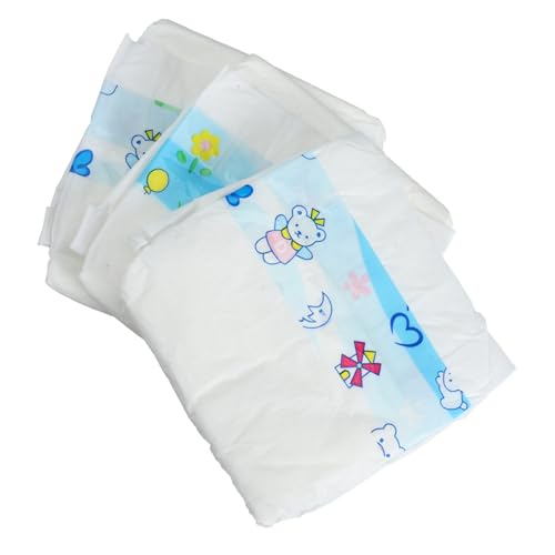 JOINPAYA Puppenwindeln Und Lätzchen 3er-Pack Für 18-Zoll-Puppen Babypuppenzubehör Spielzeug Zum Anziehen Für Jungen Und von JOINPAYA
