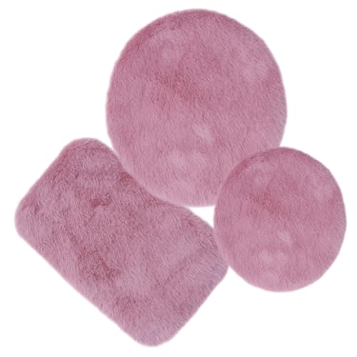 JOINPAYA 3 Stück Puppenhaus Teppich Mini-fußmatte Spielhaus Teppichdekor Miniatur-teppiche Mini House Floor Matte Mini-hausbedarf Mini-hausmatte Dekorativer Miniaturteppich Plüsch Rosa JOINPAYA 3 Stück Puppenhaus Teppich Mini-fußmatte Spielhaus Teppichdekor Miniatur-teppiche Mini House Floor Matte Mini-hausbedarf Mini-hausmatte Dekorativer Miniaturteppich Plüsch Rosa von JOINPAYA