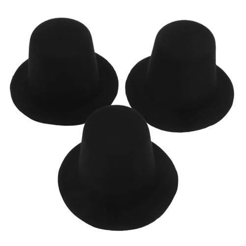 JOINPAYA 3 Stücke Kinder Leistung Hut Spielzeug Mini Top Hut Puppe Zubehör Handwerk Handwerk Miniatur JOINPAYA 3 Stücke Kinder Leistung Hut Spielzeug Mini Top Hut Puppe Zubehör Handwerk Handwerk Miniatur von JOINPAYA