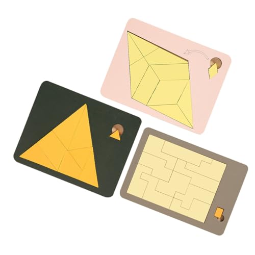 JOINPAYA 3 Stück Puzzle rätselbuch laubsägen für holzrätsel zabawki stymulujące rozwój gehirn Training Lernspielzeug aus Holz Lernspielzeug für Kinderspielzeug hölzern JOINPAYA 3 Stück Puzzle rätselbuch laubsägen für holzrätsel zabawki stymulujące rozwój gehirn Training Lernspielzeug aus Holz Lernspielzeug für Kinderspielzeug hölzern von JOINPAYA