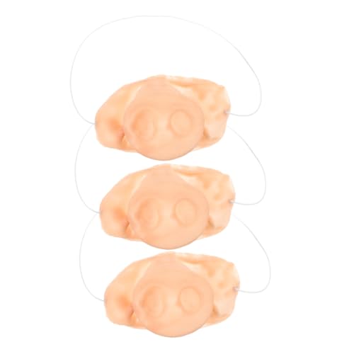 JOINPAYA 3 Stück Schweinenase Puppenhaus Lebensmitteldekorationen Schweine Cosplay Zubehör Schweinenase Cosplay Nase Künstliche Nase Schweinezubehör Für Frauen Schweinekostüm von JOINPAYA
