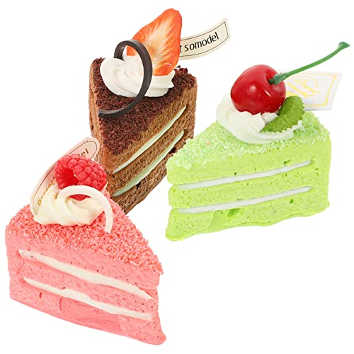 JOINPAYA 3 Stück Simulation Kuchenmodell Simuliertes Dessert Gefälschtes Kuchenmodell Küche Täuscht Lebensmittel Vor Realistische Dessert-Requisiten Simulationskuchen Obstkuchenmodell Pu JOINPAYA 3 Stück Simulation Kuchenmodell Simuliertes Dessert Gefälschtes Kuchenmodell Küche Täuscht Lebensmittel Vor Realistische Dessert-Requisiten Simulationskuchen Obstkuchenmodell Pu von JOINPAYA