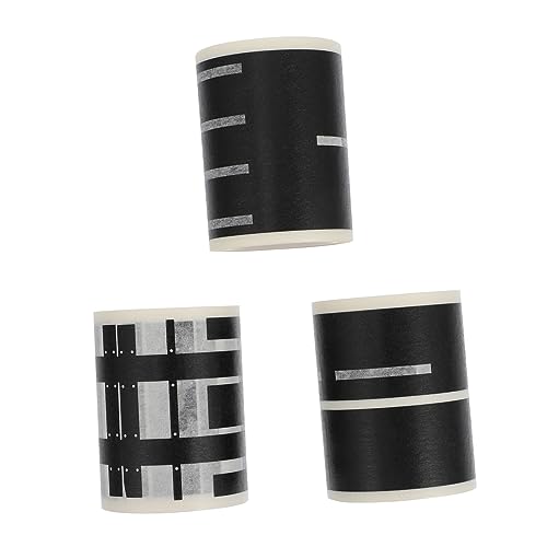 JOINPAYA 3 Stück Straßenaufkleber Verkehrsklebeband Verkehrs Washi Tape Eisenbahnaufkleber Washi Tape Aufkleber DIY Aufkleber Etikett Schwarzes Japanisches Papier JOINPAYA 3 Stück Straßenaufkleber Verkehrsklebeband Verkehrs Washi Tape Eisenbahnaufkleber Washi Tape Aufkleber DIY Aufkleber Etikett Schwarzes Japanisches Papier von JOINPAYA