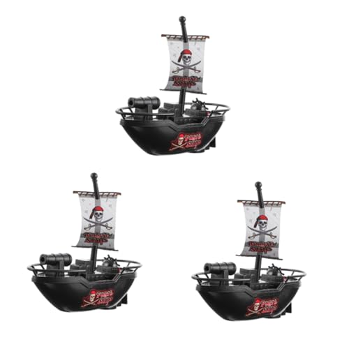 JOINPAYA 3 Stück Teiliges Elektrisches Piratenschiff Badespielzeug mit Beweglichem Motor Leichtes Badeboot für Lustiges Wasserspielzeug für Badewanne und Pool Piratenspielzeug für Jungen JOINPAYA 3 Stück Teiliges Elektrisches Piratenschiff Badespielzeug mit Beweglichem Motor Leichtes Badeboot für Lustiges Wasserspielzeug für Badewanne und Pool Piratenspielzeug für Jungen von JOINPAYA