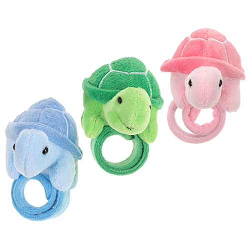 JOINPAYA 3 Stück Teiliges Plüsch Slap Armband mit Süßer Schildkröte Weiches Kuscheltier Handgelenksband für Kindergeburtstag Party Schul und Kostümfeiern Hautfreundlich und Sicher JOINPAYA 3 Stück Teiliges Plüsch Slap Armband mit Süßer Schildkröte Weiches Kuscheltier Handgelenksband für Kindergeburtstag Party Schul und Kostümfeiern Hautfreundlich und Sicher von JOINPAYA