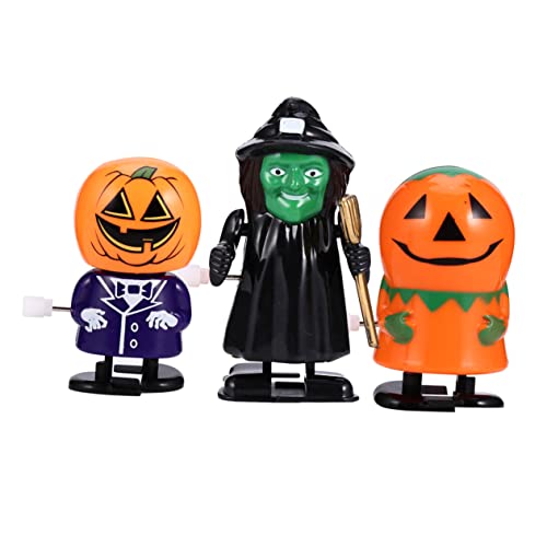 JOINPAYA 3 Stück Uhrwerkspielzeug Halloween aufziehspielzeug Halloween Costume Kid Toys Halloween-Partygeschenk Uhrwerk Halloween- -Sortiment aufgeben Plastik von JOINPAYA