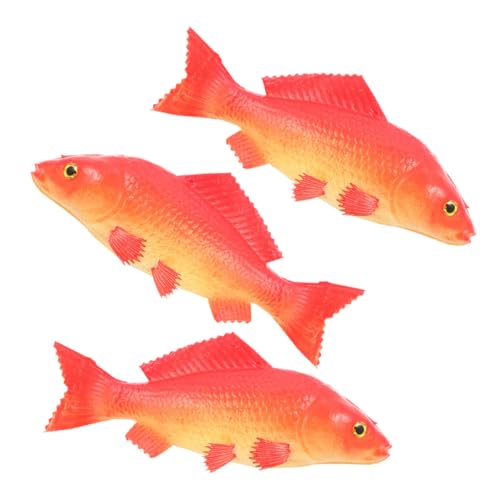JOINPAYA 3 Stück künstlicher Fisch Karpfenfischfigur Simulation Ornament klein realistisch künstliche Fische plastikfische gartendeko rostoptik Fisch Figur für Aquarienfische Pu rot JOINPAYA 3 Stück künstlicher Fisch Karpfenfischfigur Simulation Ornament klein realistisch künstliche Fische plastikfische gartendeko rostoptik Fisch Figur für Aquarienfische Pu rot von JOINPAYA