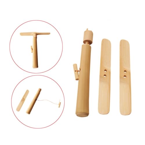 JOINPAYA 3-Teilige Schnur Balance- Outdoor- für Kleinkinder fliegend für kinderspielzeug Toys Outdoor Toys Libelle balancieren Bambus-Libelle Hölzern von JOINPAYA