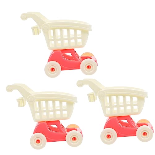 JOINPAYA Miniatur-einkaufswagen-Ornamente – 3 Mini-Trolley-Modelle – Dekoratives Mini-hauswagen-Spielzeug JOINPAYA Miniatur-einkaufswagen-Ornamente – 3 Mini-Trolley-Modelle – Dekoratives Mini-hauswagen-Spielzeug von JOINPAYA