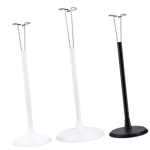 JOINPAYA 3 Teiliges Puppenständer PVC mit Verstellbarer Höhe Stabile Figurenhalterung mit Rutschfestem Sockel für Puppen und Actionfiguren Display Zubehör JOINPAYA 3 Teiliges Puppenständer PVC mit Verstellbarer Höhe Stabile Figurenhalterung mit Rutschfestem Sockel für Puppen und Actionfiguren Display Zubehör von JOINPAYA