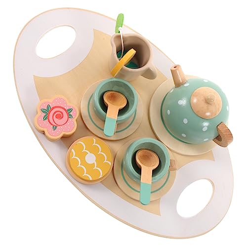 JOINPAYA Kindergeschirr Set Teeservice Kinderküche Zubehör 3 Teiliges Teeservice Aus Üßes Geschirr Für Ädchen Lernspielzeug Für Kleinkinder Ideal Für Rollenspiele Und Teepartys Pastellfarben von JOINPAYA