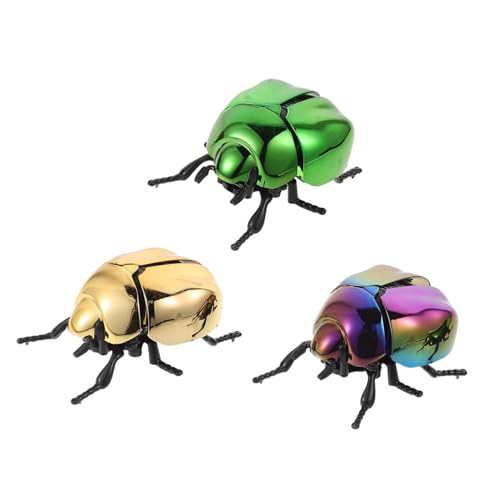 JOINPAYA 3-teiliges Realistisches -aufziehspielzeug: Interaktives Insektenmodell Mit Kopf- Und Schwanzbewegung – Pädagogisches Käferspielzeug Für Drinnen Und Draußen JOINPAYA 3-teiliges Realistisches -aufziehspielzeug: Interaktives Insektenmodell Mit Kopf- Und Schwanzbewegung – Pädagogisches Käferspielzeug Für Drinnen Und Draußen von JOINPAYA