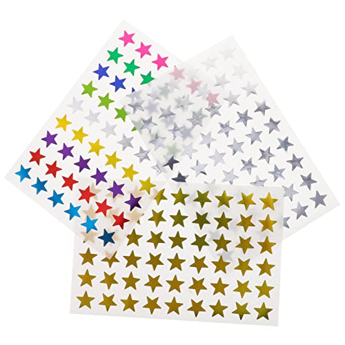 JOINPAYA 30 Blatt Bunte Sternaufkleber Cartoon-Sterne-Aufkleber Lehreraufkleber Aufkleber Für Kindergartenkinder Multifunktionale Belohnungsaufkleber Kinderversorgung Papier von JOINPAYA
