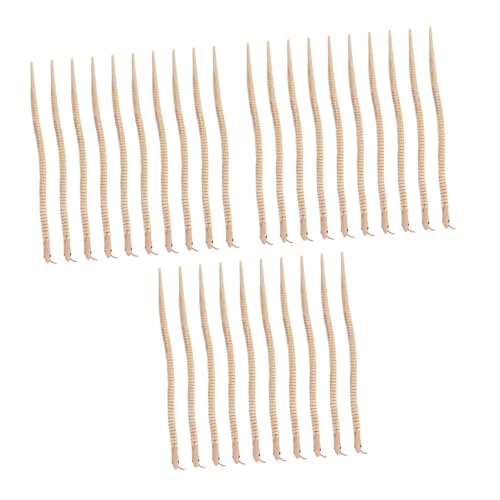 JOINPAYA 30 Stck. Teiliges Flexibles Holzschlangen DIY Gelenkiges Schlangenmodell Realistisch Halloween Dekoration Geburtstagsmitbringsel Lernspielzeug von JOINPAYA