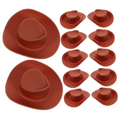 JOINPAYA 30 Stück Mini-Cowboyhut bastelset bastelsets für spielzeuge für kinderspielzeug House Decoration tortendeko Einschulung Mini-Hut kleine Huthüllen Plastik Brown JOINPAYA 30 Stück Mini-Cowboyhut bastelset bastelsets für spielzeuge für kinderspielzeug House Decoration tortendeko Einschulung Mini-Hut kleine Huthüllen Plastik Brown von JOINPAYA