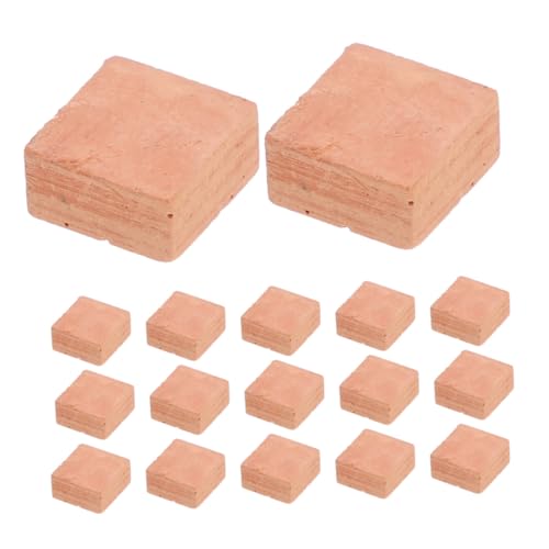 JOINPAYA 30 Stück Miniatur Ziegelsteine für DIY Bastelprojekte Realistisch Gestaltete Kleine Bausteine für Puppenhaus Landschaftsgestaltung und Modellbau Langlebige Detailreiche Mini von JOINPAYA