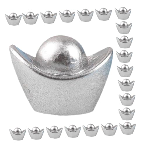 JOINPAYA 30 Stück Simulation bürodeko büro Dekoration Office Decoration Desk Decoration mitbringsel basteln bastelset kleines Hauszubehör Barren Foto Requisiten Plastik Silver JOINPAYA 30 Stück Simulation bürodeko büro Dekoration Office Decoration Desk Decoration mitbringsel basteln bastelset kleines Hauszubehör Barren Foto Requisiten Plastik Silver von JOINPAYA
