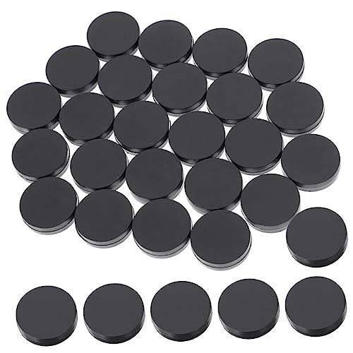 JOINPAYA 30 Stück Spielsteine Backgammon-Brett Hinweis Spiele Kettendreieck-schachspiel Spielbretter Runde Endkappen Partygeschenk Kreismacher Tafelschützer Basen Plastik Black JOINPAYA 30 Stück Spielsteine Backgammon-Brett Hinweis Spiele Kettendreieck-schachspiel Spielbretter Runde Endkappen Partygeschenk Kreismacher Tafelschützer Basen Plastik Black von JOINPAYA