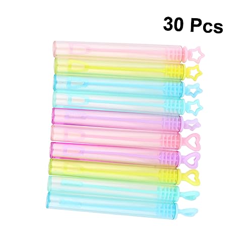 JOINPAYA 30 Stück Teiliges Mini Bubble Stick Leere Flaschen Farbige Herz und Designs Leichte Tragbare Seifenblasenbehälter für Kindergeburtstag Hochzeit und Outdoor Party Zufällige Farbe JOINPAYA 30 Stück Teiliges Mini Bubble Stick Leere Flaschen Farbige Herz und Designs Leichte Tragbare Seifenblasenbehälter für Kindergeburtstag Hochzeit und Outdoor Party Zufällige Farbe von JOINPAYA