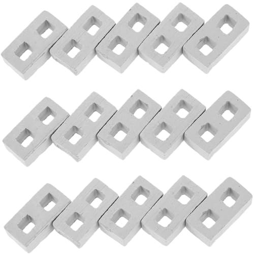 JOINPAYA 30 Stück Teiliges Miniatur Ziegelstein Quadratische Form Realistische Simulierte Bausteine DIY Mikro Landschaftsdekoration für Architekturmodelle Sandtisch und Bastelprojekte JOINPAYA 30 Stück Teiliges Miniatur Ziegelstein Quadratische Form Realistische Simulierte Bausteine DIY Mikro Landschaftsdekoration für Architekturmodelle Sandtisch und Bastelprojekte von JOINPAYA