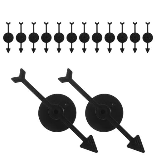 JOINPAYA 30St Rotierendes Brettspielzubehör DIY-Platinenaustausch Spiel Kunststoff Drehspielzeug Brettspiel Zubehör Desktop-Pfeilspielzeug mit rotierenden Pfeilen Plastik von JOINPAYA