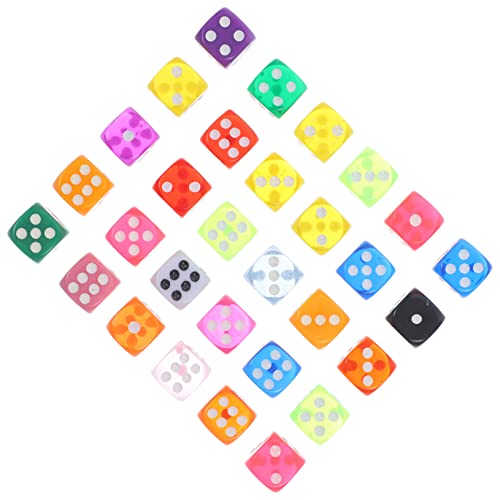 JOINPAYA 30St Würfel aus Harz Spiele Trinkspiel Bier Spielwürfel Trinkspielwürfel Tischwürfelspiel farbwürfel Colour Cube Rollenspielwürfel Partywürfel Brettspiel-Tool Harzwürfel JOINPAYA 30St Würfel aus Harz Spiele Trinkspiel Bier Spielwürfel Trinkspielwürfel Tischwürfelspiel farbwürfel Colour Cube Rollenspielwürfel Partywürfel Brettspiel-Tool Harzwürfel von JOINPAYA