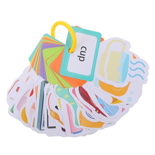 JOINPAYA 30st Früherziehungskarten Cartoon-lernkarten Kinderzubehör Spielkarten Lernkarten Für Interessantes Kinderspielzeug Lernkarten Für Kleinkinder Kleinkind-Flash-Karte Papier JOINPAYA 30st Früherziehungskarten Cartoon-lernkarten Kinderzubehör Spielkarten Lernkarten Für Interessantes Kinderspielzeug Lernkarten Für Kleinkinder Kleinkind-Flash-Karte Papier von JOINPAYA