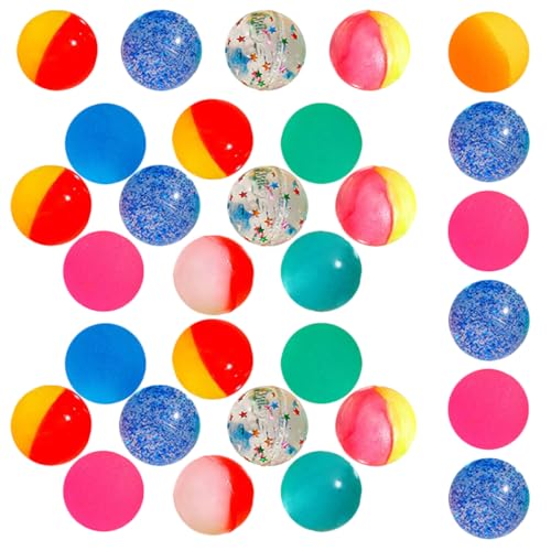 JOINPAYA 30st Hüpfball Kinderbälle Diy-hüpfball-set Kleine Hüpfbälle Bälle Zum Stressabbau Aus Gummi Hüpfbälle Für in Großen Mengen Federnde Gummibälle Plastik von JOINPAYA
