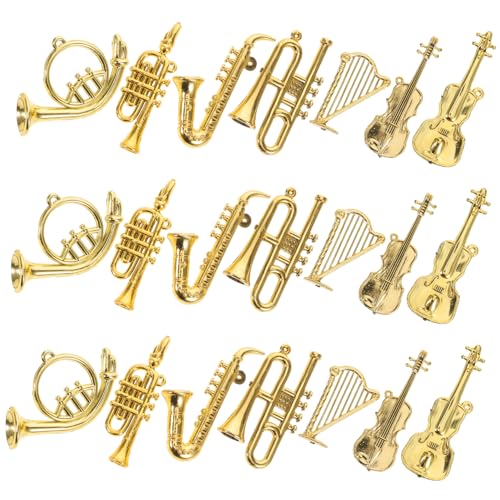 JOINPAYA 35 Stück Teiliges Miniatur-musikinstrumente Set Kompakt und Leicht Vielseitige Puppenhaus-Dekoration mit Violine Trompete Gitarre und Weiteren Mini Ornamenten für Sammler JOINPAYA 35 Stück Teiliges Miniatur-musikinstrumente Set Kompakt und Leicht Vielseitige Puppenhaus-Dekoration mit Violine Trompete Gitarre und Weiteren Mini Ornamenten für Sammler von JOINPAYA