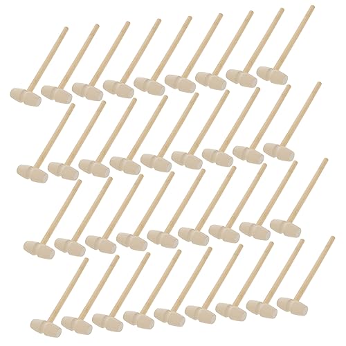 JOINPAYA Kinder Holzhämmer 36 Stück Mallet Spielzeug Für Sicheres Klopfen Interaktiven Spaß von JOINPAYA