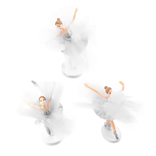 JOINPAYA Ballerina Cupcake Topper 3 Sets Elegante Tüll Rock Mädchen Kuchen Ornament Für Party Favor JOINPAYA Ballerina Cupcake Topper 3 Sets Elegante Tüll Rock Mädchen Kuchen Ornament Für Party Favor von JOINPAYA