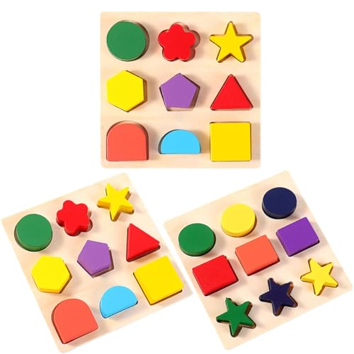 JOINPAYA Frühpädagogisches Spielzeug Für Kinder Aus Holz Formsortierer Erkennungsformblock Für Die Entwicklung Von Jungen Und Mädchen JOINPAYA Frühpädagogisches Spielzeug Für Kinder Aus Holz Formsortierer Erkennungsformblock Für Die Entwicklung Von Jungen Und Mädchen von JOINPAYA