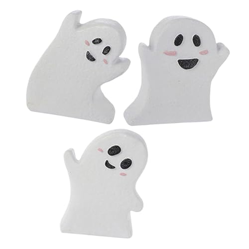 JOINPAYA 3St Halloween-Zeichen Halloween tischdeko Gruselige Dekoration Netz Halloween-Dekorationen im Freien Halloween-Tischläufer Halloween -Ornamente Halloween-Tischgeist- hölzern von JOINPAYA