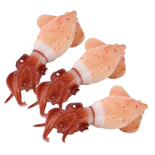 JOINPAYA Künstliche Calamary-Modelle Leichte Requisiten Für Künstliche Lebensmittel Für Esstisch Und Fotografie von JOINPAYA
