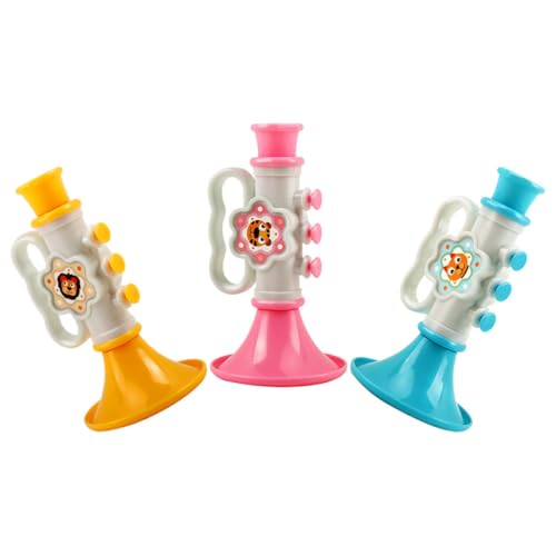 JOINPAYA 3St Musikinstrumente für Kleinkinder Musikalisches Tragbares Klarinettenspielzeug musikinstrumente musikspielzeug Trompetenspielzeug Plastik JOINPAYA 3St Musikinstrumente für Kleinkinder Musikalisches Tragbares Klarinettenspielzeug musikinstrumente musikspielzeug Trompetenspielzeug Plastik von JOINPAYA
