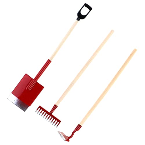 JOINPAYA Miniatur Rechen Kinder bastelset: 3st Puppenhausmodell basteln für Kinder Spielzeuge Kinderspielzeug Mini-Gartenschaufel Miniatur-Bonsai-Werkzeuge JOINPAYA Miniatur Rechen Kinder bastelset: 3st Puppenhausmodell basteln für Kinder Spielzeuge Kinderspielzeug Mini-Gartenschaufel Miniatur-Bonsai-Werkzeuge von JOINPAYA
