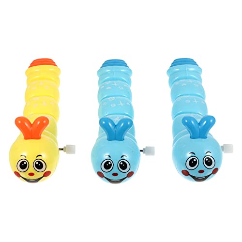 JOINPAYA 3St Raupe Tiere aufziehen Springendes zum Aufziehen -Tablet Stielspielzeug für kinderspielzeug Partybevorzugungsspielzeug Kindergeschenk Plastik von JOINPAYA