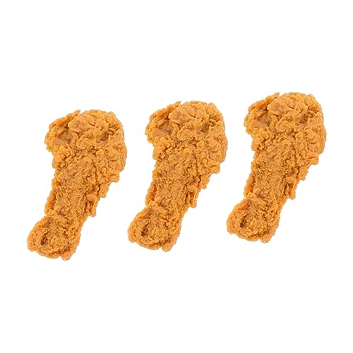 JOINPAYA 3pcs Spielzeug Lebensmittel Huhn Drumsticks PVC Modelle Chicken Nuggets Wohnkultur Requisiten JOINPAYA 3pcs Spielzeug Lebensmittel Huhn Drumsticks PVC Modelle Chicken Nuggets Wohnkultur Requisiten von JOINPAYA
