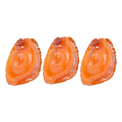 JOINPAYA 3 Stücke PVC Gefälschte Abalone Requisiten Realistische Simulation Meeresfrüchte Modelle Für Restaurant Home Decor JOINPAYA 3 Stücke PVC Gefälschte Abalone Requisiten Realistische Simulation Meeresfrüchte Modelle Für Restaurant Home Decor von JOINPAYA