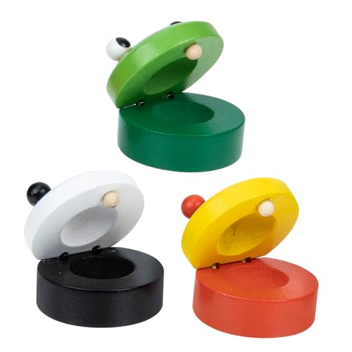 JOINPAYA 3St tierische Kastagnetten kinderinstrumente musikinstrumente kinderspielzeuge spielsachen Toys for Holzinstrumente Frühpädagogisches Musikspielzeug JOINPAYA 3St tierische Kastagnetten kinderinstrumente musikinstrumente kinderspielzeuge spielsachen Toys for Holzinstrumente Frühpädagogisches Musikspielzeug von JOINPAYA