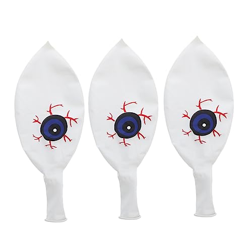 JOINPAYA 3Stücke Halloween Horror Augenballons Latexballons Für Partys Langlebige Dekoration Für Geburtstagsfeiern Und Hochzeiten Für Halloween Feiern JOINPAYA 3Stücke Halloween Horror Augenballons Latexballons Für Partys Langlebige Dekoration Für Geburtstagsfeiern Und Hochzeiten Für Halloween Feiern von JOINPAYA
