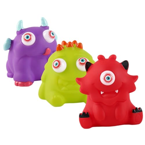 JOINPAYA 3Stücke Monsterspielzeug Squeeze Spielzeuge für Stressabbau Lustige für Geburtstagsfeiern für Entspannung im Klassenzimmer von JOINPAYA