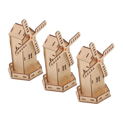 JOINPAYA 3Stücke Teiliges Solar Windmühlenmodellspielzeug für DIY Ingenieurspielzeug mit Holzhaus Kreatives Bastelset für Gruppenaktivitäten und Praktische Solarenergieerfahrungen JOINPAYA 3Stücke Teiliges Solar Windmühlenmodellspielzeug für DIY Ingenieurspielzeug mit Holzhaus Kreatives Bastelset für Gruppenaktivitäten und Praktische Solarenergieerfahrungen von JOINPAYA