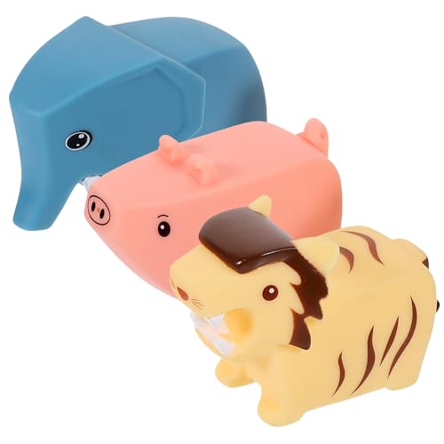 JOINPAYA 3-teiliges Badespielzeug-Set Mit Tiermotiven Für Kleinkinder Schwimmendes Quetschspielzeug Für Jungen Und Mädchen von JOINPAYA