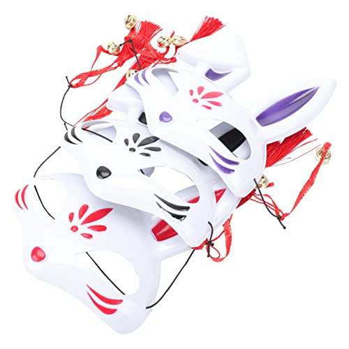 JOINPAYA 3st Maske Krähe Zubehör Für Partykleider Halloween-kopf- Halloween-cosplay Stuffer Gesicht Kaninchen Grimassenkostüm Wilde Geburtstagsdekorationen Hasenhälfte Horror Plastik JOINPAYA 3st Maske Krähe Zubehör Für Partykleider Halloween-kopf- Halloween-cosplay Stuffer Gesicht Kaninchen Grimassenkostüm Wilde Geburtstagsdekorationen Hasenhälfte Horror Plastik von JOINPAYA