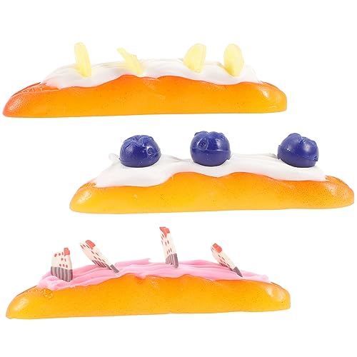 JOINPAYA 3st Modell Butterbrot Essen Für Die Küche Spielnahrung Für Die Kinderküche Kunstbrot Realistisch Zur Präsentation Essensmodell Brot Vorgeben Harz JOINPAYA 3st Modell Butterbrot Essen Für Die Küche Spielnahrung Für Die Kinderküche Kunstbrot Realistisch Zur Präsentation Essensmodell Brot Vorgeben Harz von JOINPAYA